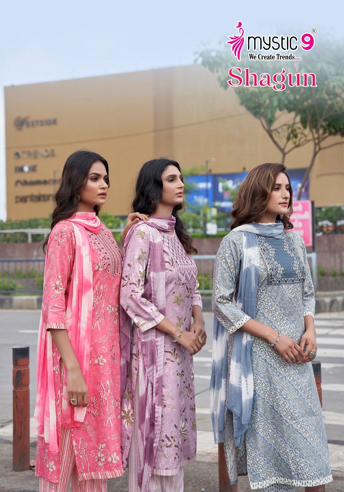 Shagun Vol 9 Mystic 9 Rayon Capsule Readymade Pant Style Suits Manufacturer Gujarat