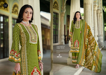 Shaheen Belliza Designer Studio Viscose Rayon Karachi Salwar Suits Wholesale Rate
