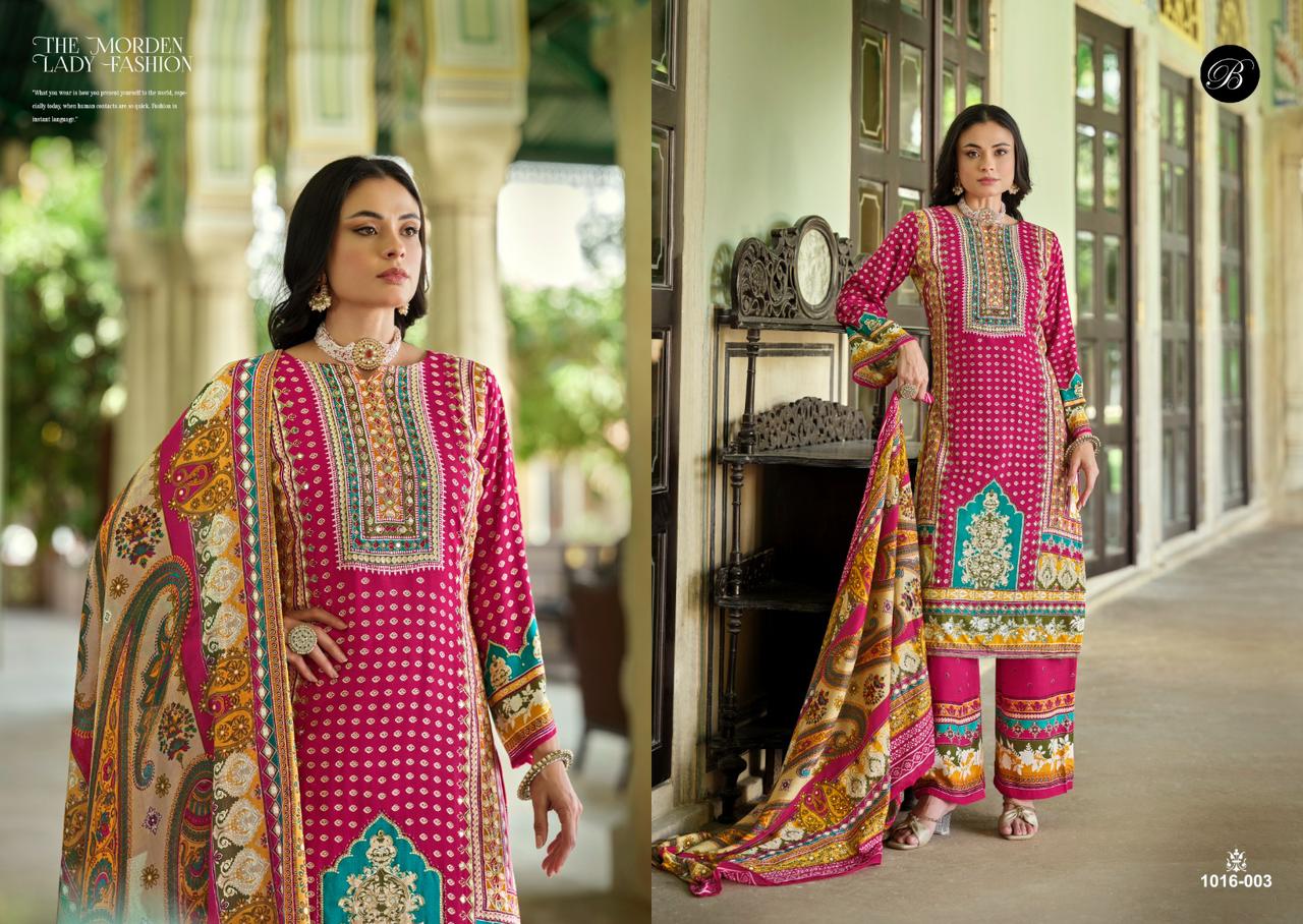 Shaheen Vol 2 Belliza Designer Studio Viscose Rayon Karachi Salwar Suits Exporter Ahmedabad