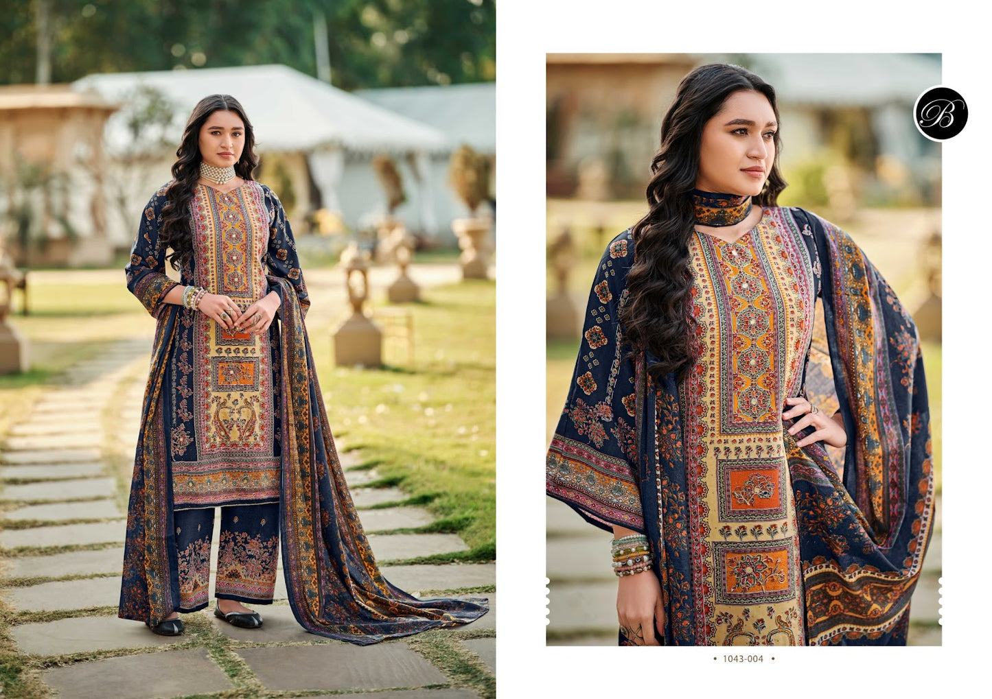 Shaheen Vol 3 Belliza Designer Studio Viscose Rayon Karachi Salwar Suits Wholesale