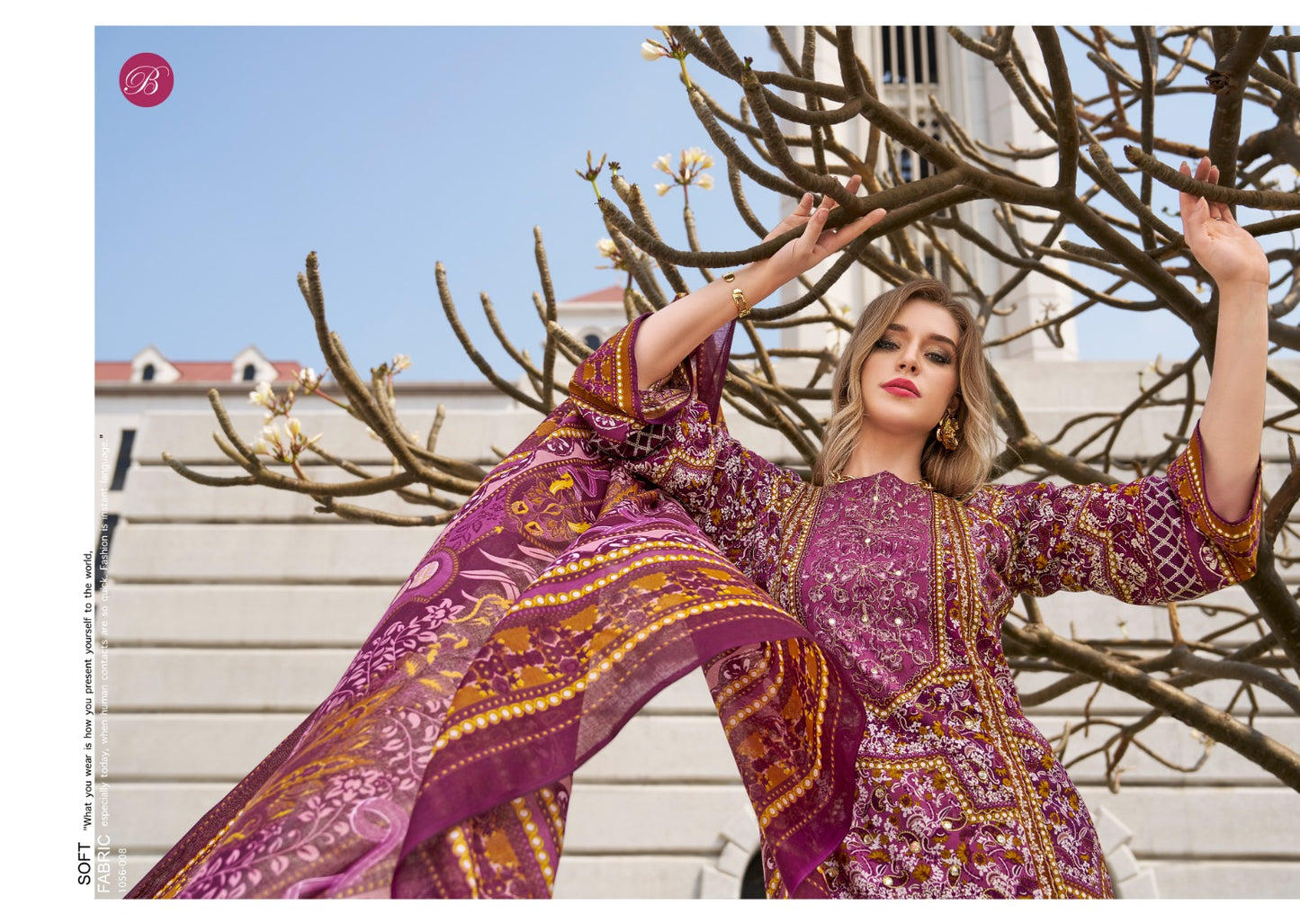 Shaheen Vol 4 Belliza Designer Studio Viscose Rayon Karachi Salwar Suits Wholesale Rate