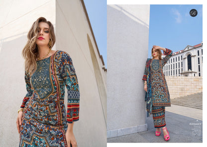 Shaheen Vol 4 Belliza Designer Studio Viscose Rayon Karachi Salwar Suits Wholesale Rate