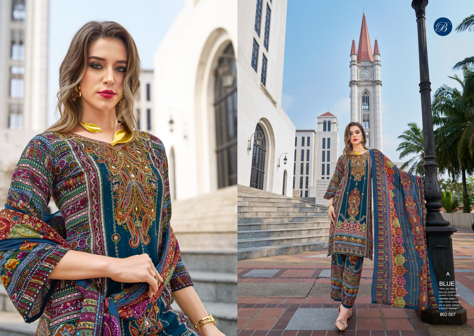 Shaheen Vol 4 Belliza Designer Studio Viscose Rayon Karachi Salwar Suits Wholesale Rate