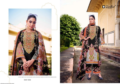 Shaheena Zulfat Designer Rayon Pakistani Salwar Suits Wholesaler