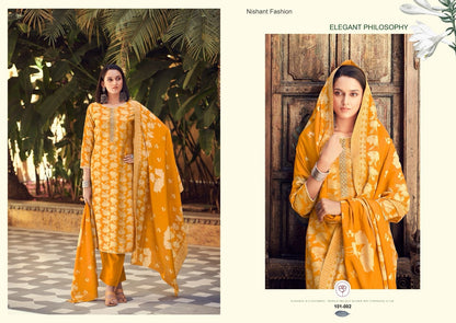 Shahgul Nishant Fashion Muslin Silk Pant Style Suits Supplier Gujarat
