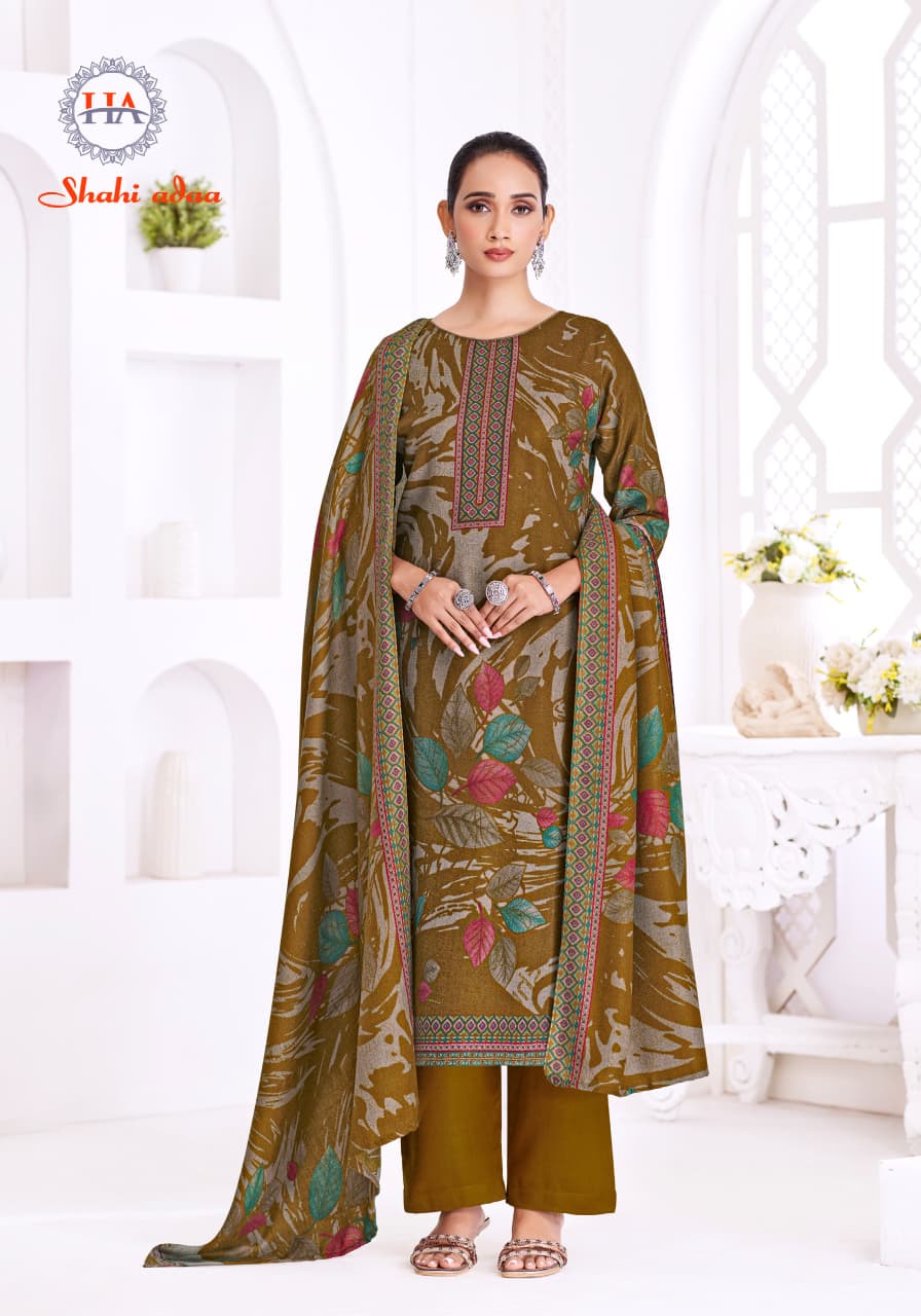 Shahi Adaa Harshit Fashion Pashmina Suits Wholesale Price