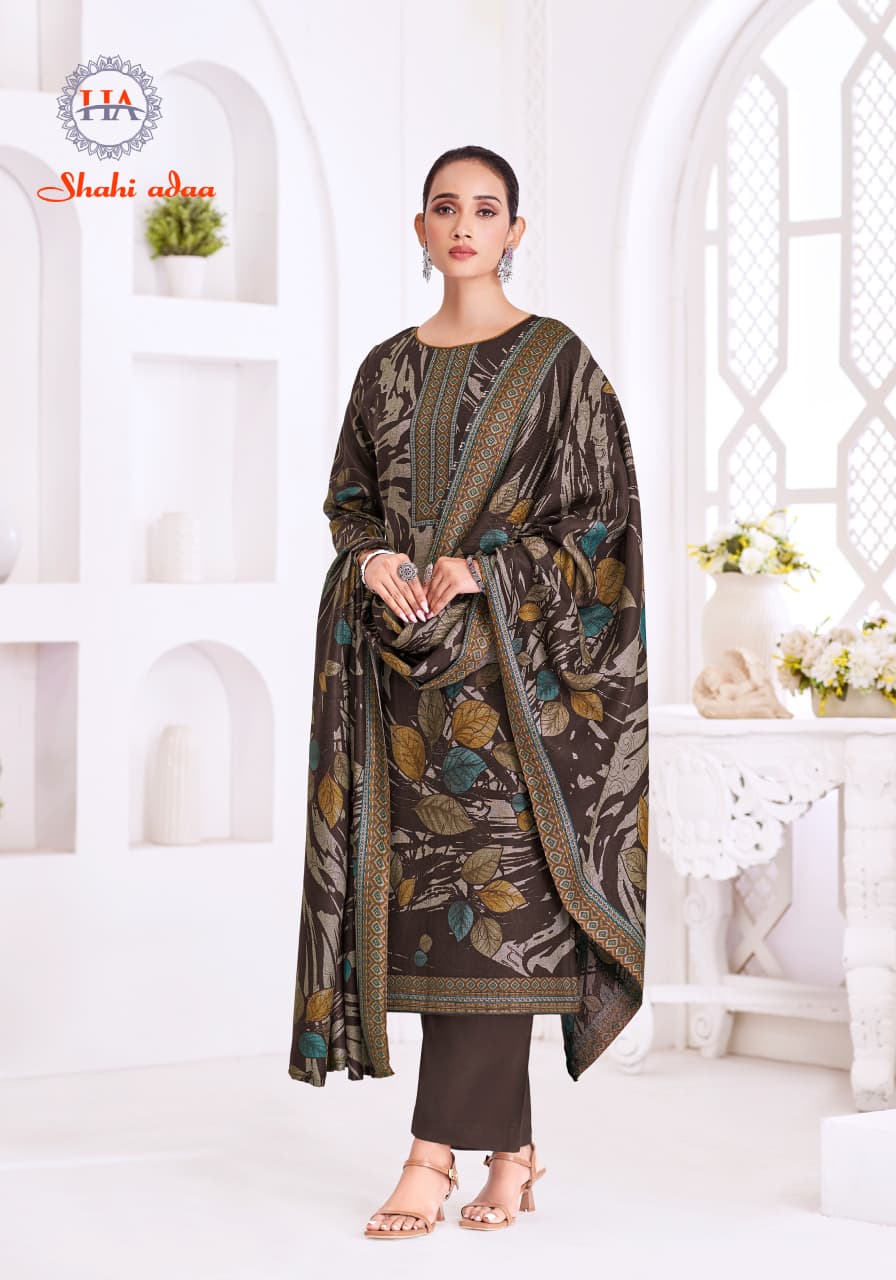 Shahi Adaa Harshit Fashion Pashmina Suits Wholesale Price