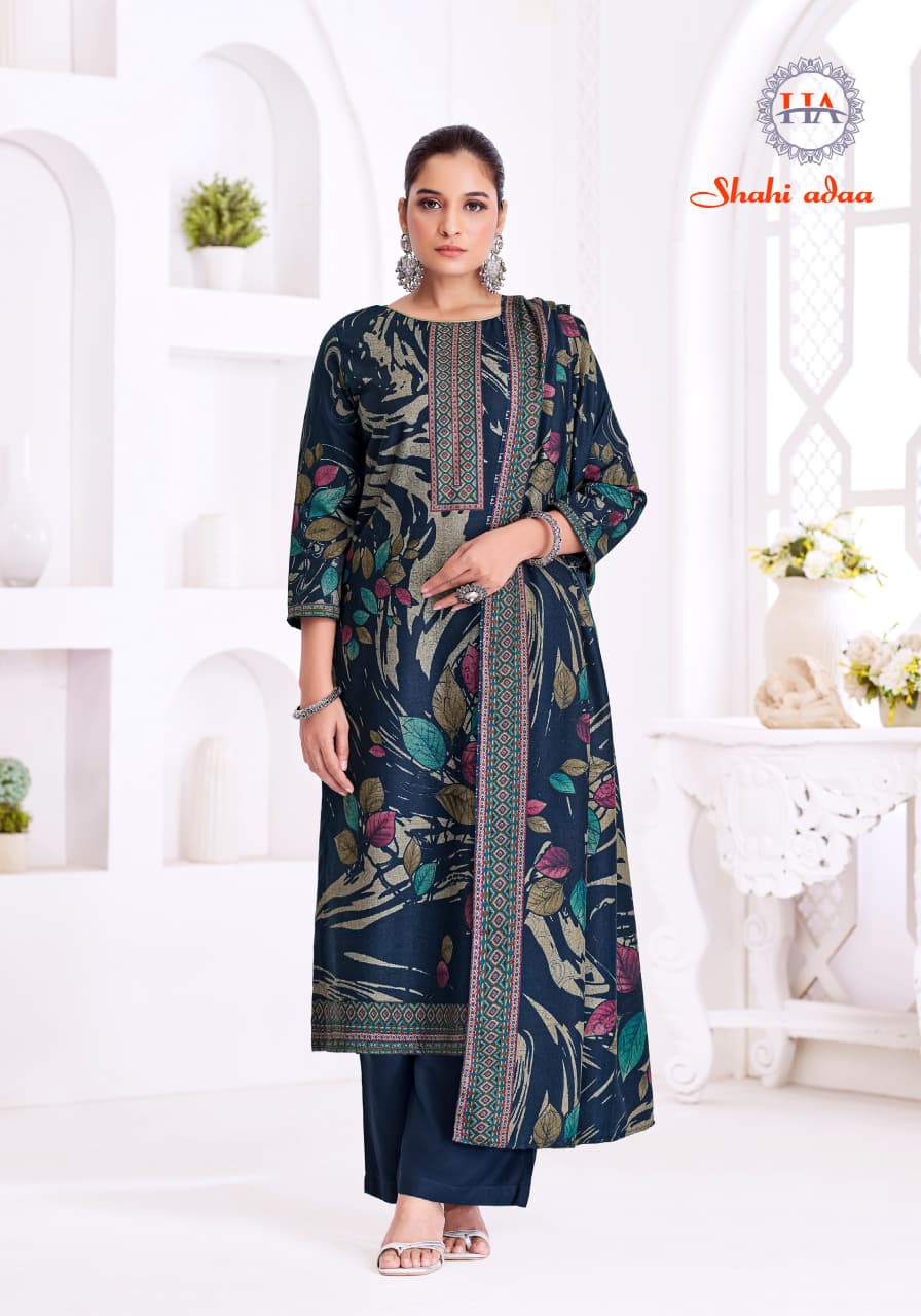 Shahi Adaa Harshit Fashion Pashmina Suits Wholesale Price