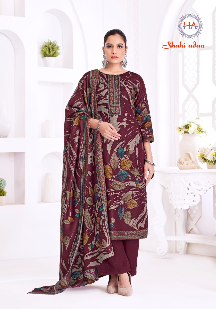 Shahi Adaa Harshit Fashion Pashmina Suits Wholesale Price
