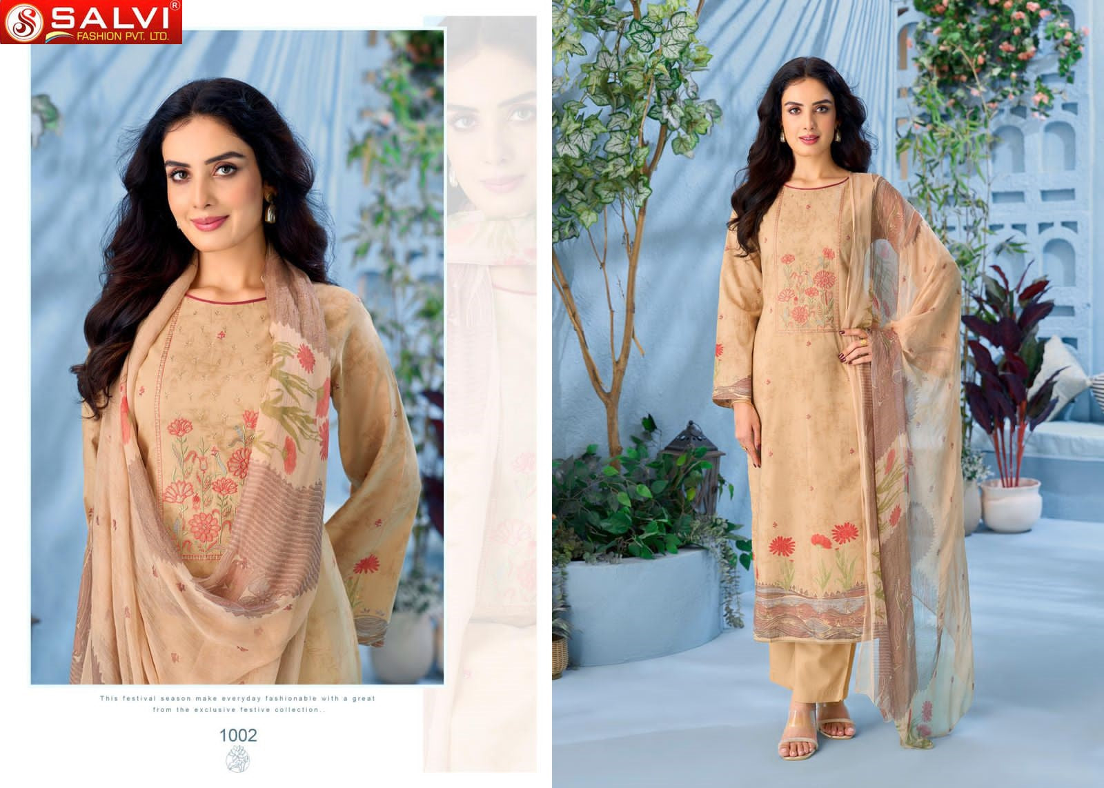 Shahi Cotton Salvi Fashion Lawn Pakistani Salwar Suits Manufacturer