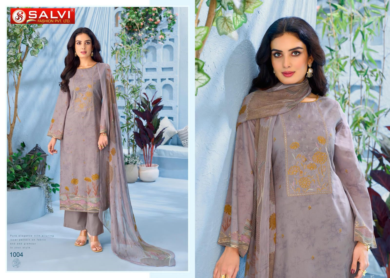 Shahi Cotton Salvi Fashion Lawn Pakistani Salwar Suits Manufacturer