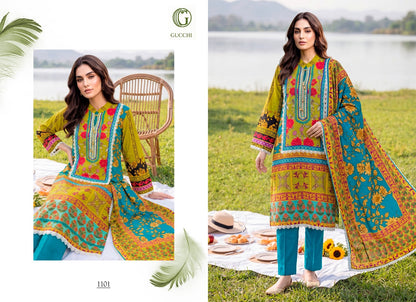 Shahi Gucchi Viscose Muslin Pakistani Readymade Suits Wholesale Price
