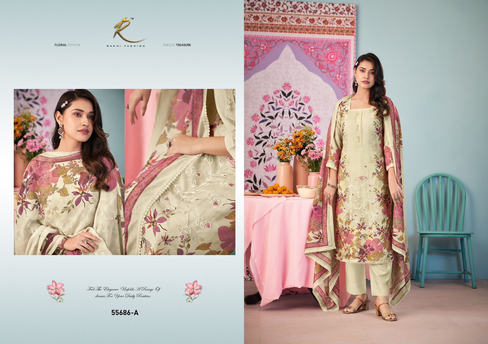 Shahi Mithaas Rakhi Fashion Bemberg Silk Pant Style Suits Manufacturer India