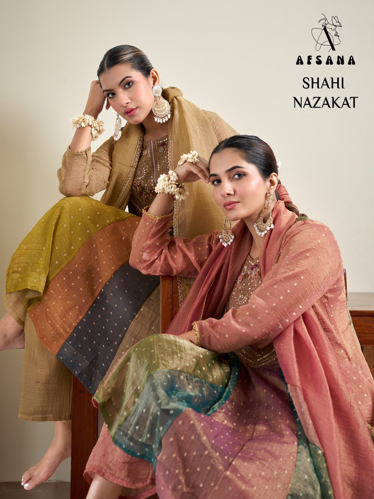 Shahi Nazakat Afsana Salsa Pakistani Readymade Suits Supplier Ahmedabad