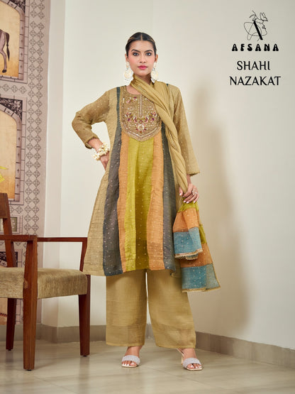 Shahi Nazakat Afsana Salsa Pakistani Readymade Suits Supplier Ahmedabad