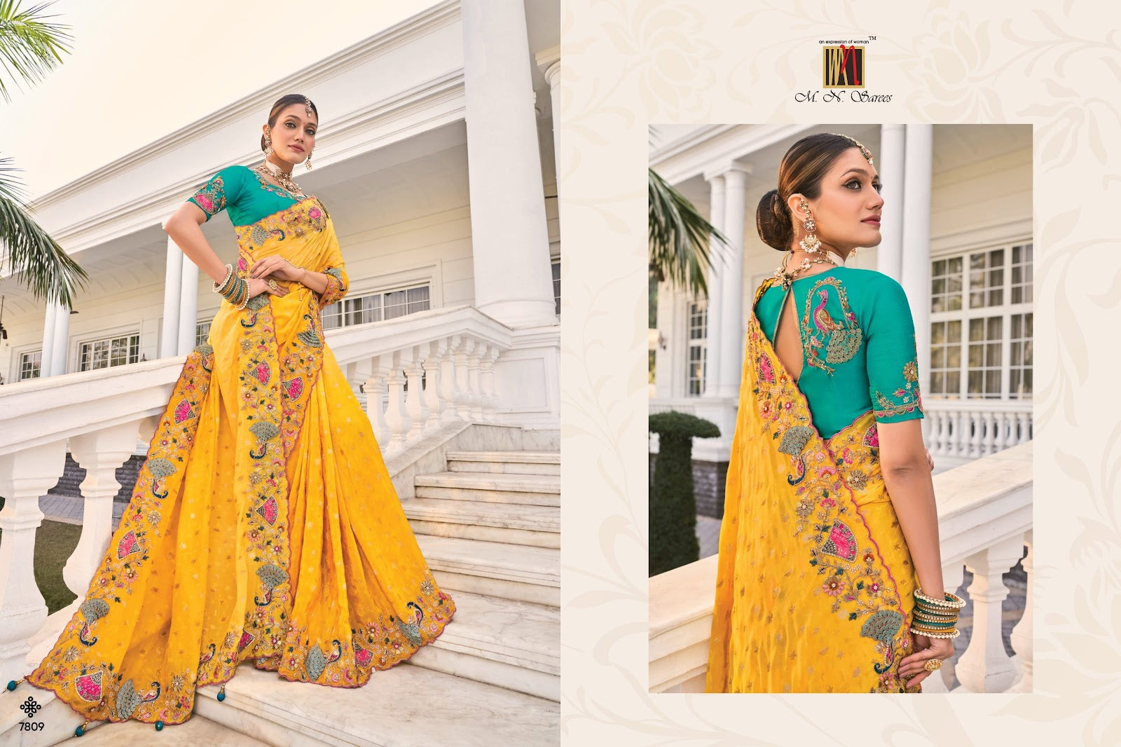 Shahi Poshak Vol 3 Mn Sarees Exporter Gujarat