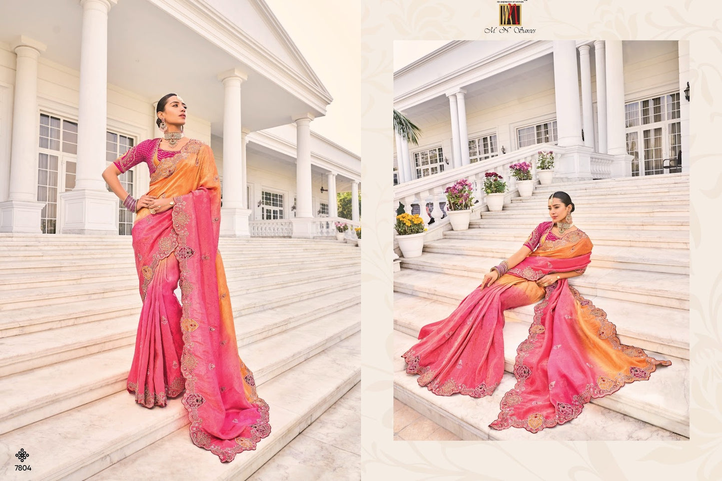 Shahi Poshak Vol 3 Mn Sarees Exporter Gujarat