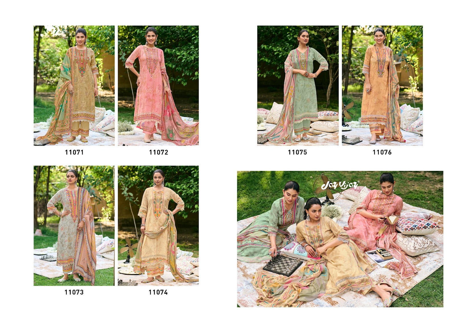 Shahi Shatranj Jay Vijay Mal Cotton Pant Style Suits Wholesale Price