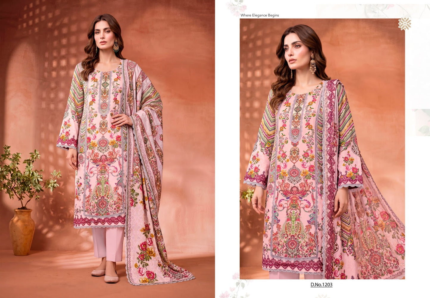 Shahi Vol 2 Gucchi Viscose Muslin Pakistani Readymade Suits Wholesaler Ahmedabad