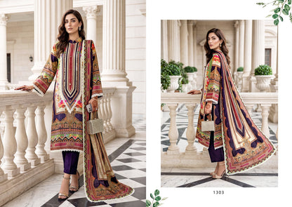 Shahi Vol 3 Gucchi Viscose Muslin Pakistani Readymade Suits Supplier Ahmedabad