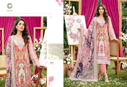 Shahi Vol 6 Gucchi Viscose Muslin Pakistani Readymade Suits Wholesale Price
