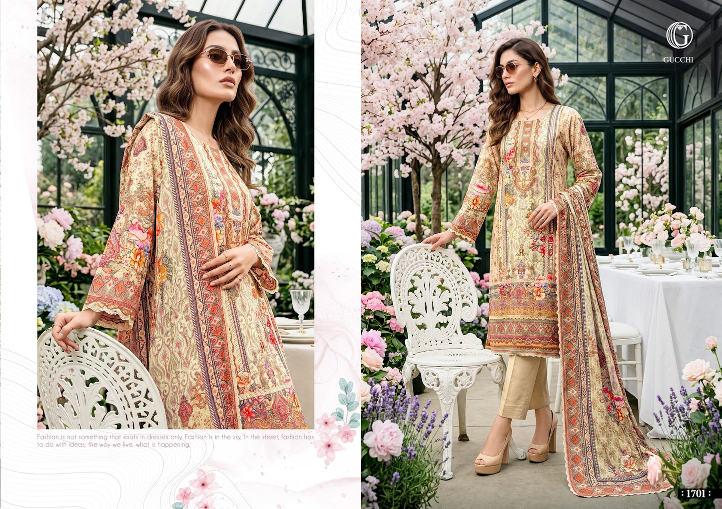 Shahi Vol 7 Gucchi Viscose Muslin Pakistani Readymade Suits Manufacturer India