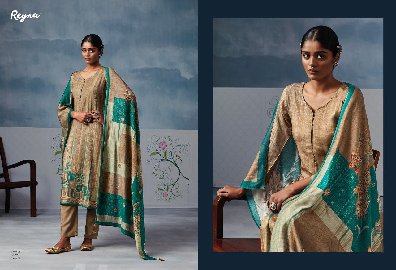 Shahin Reyna Pure Viscose Pashmina Suits Exporter Gujarat