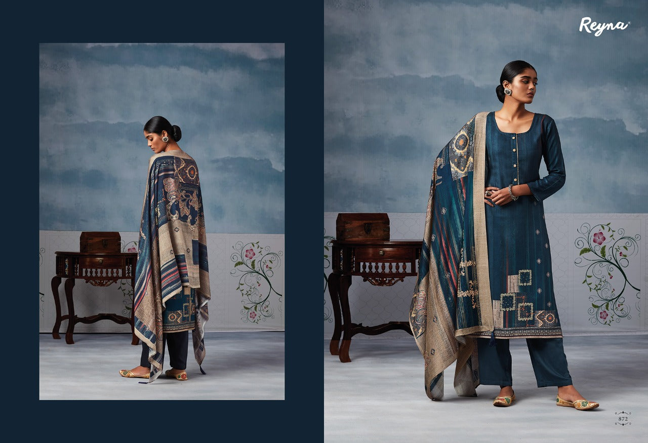 Shahin Reyna Pure Viscose Pashmina Suits Exporter Gujarat