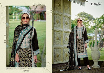 Shahinoor Zulfat Designer Woolen Pashmina Suits Manufacturer Ahmedabad