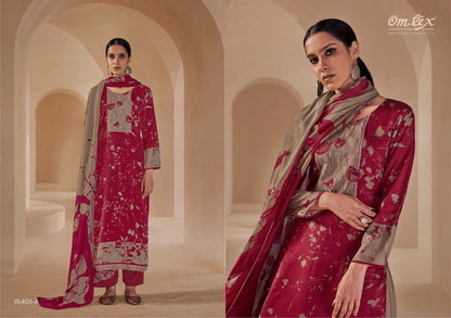 Shahira Omtex Muslin Silk Pant Style Suits Exporter