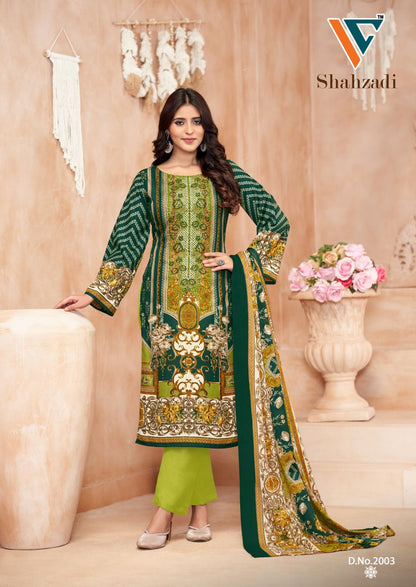 Shahzadi Vol 2 Vandana Creation Cotton Karachi Salwar Suits Supplier Gujarat
