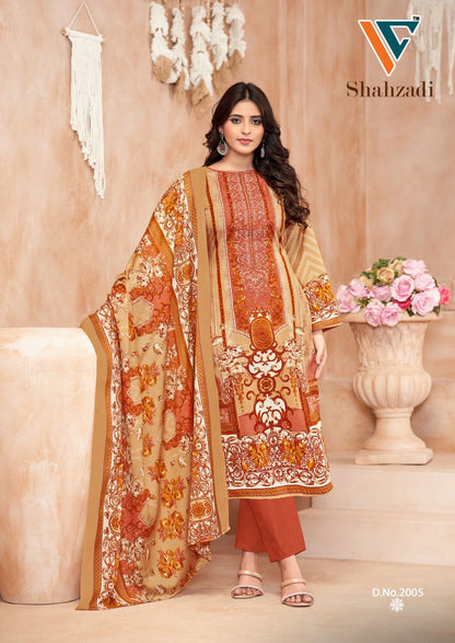 Shahzadi Vol 2 Vandana Creation Cotton Karachi Salwar Suits Supplier Gujarat