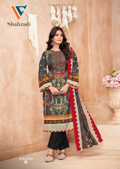 Shahzadi Vol 2 Vandana Creation Cotton Karachi Salwar Suits Supplier Gujarat