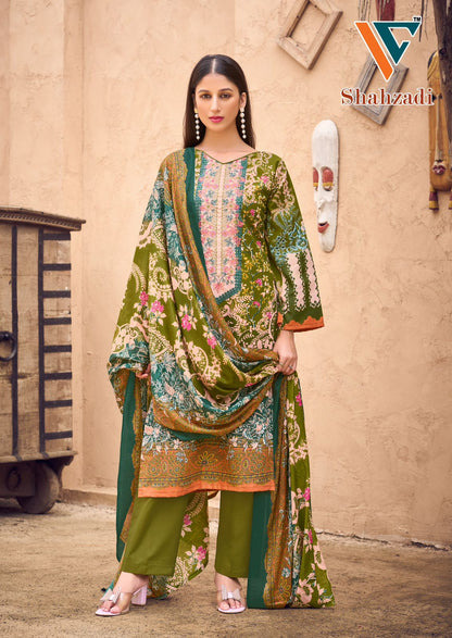 Shahzadi Vol 3 Vandana Creation Cotton Karachi Salwar Suits Supplier Ahmedabad
