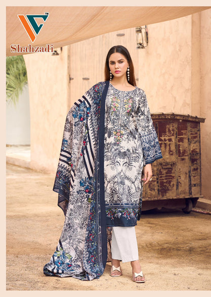 Shahzadi Vol 3 Vandana Creation Cotton Karachi Salwar Suits Supplier Ahmedabad