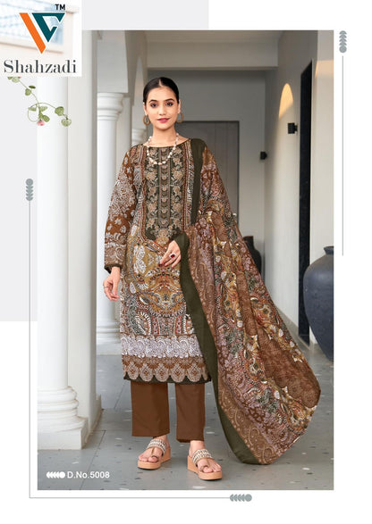 Shahzadi Vol 5 Vandana Creation Cotton Karachi Salwar Suits Wholesale Rate