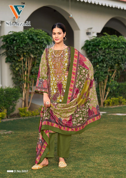 Shahzadi Vol 5 Vandana Creation Cotton Karachi Salwar Suits Wholesale Rate