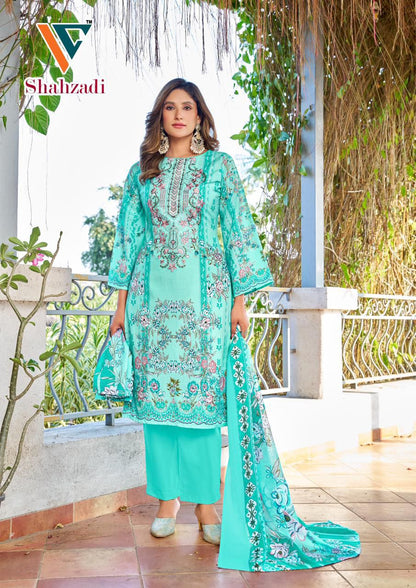Shahzadi Vol 7 Vandana Creation Cotton Karachi Salwar Suits Wholesaler