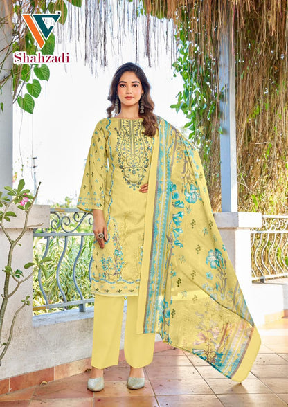 Shahzadi Vol 7 Vandana Creation Cotton Karachi Salwar Suits Wholesaler