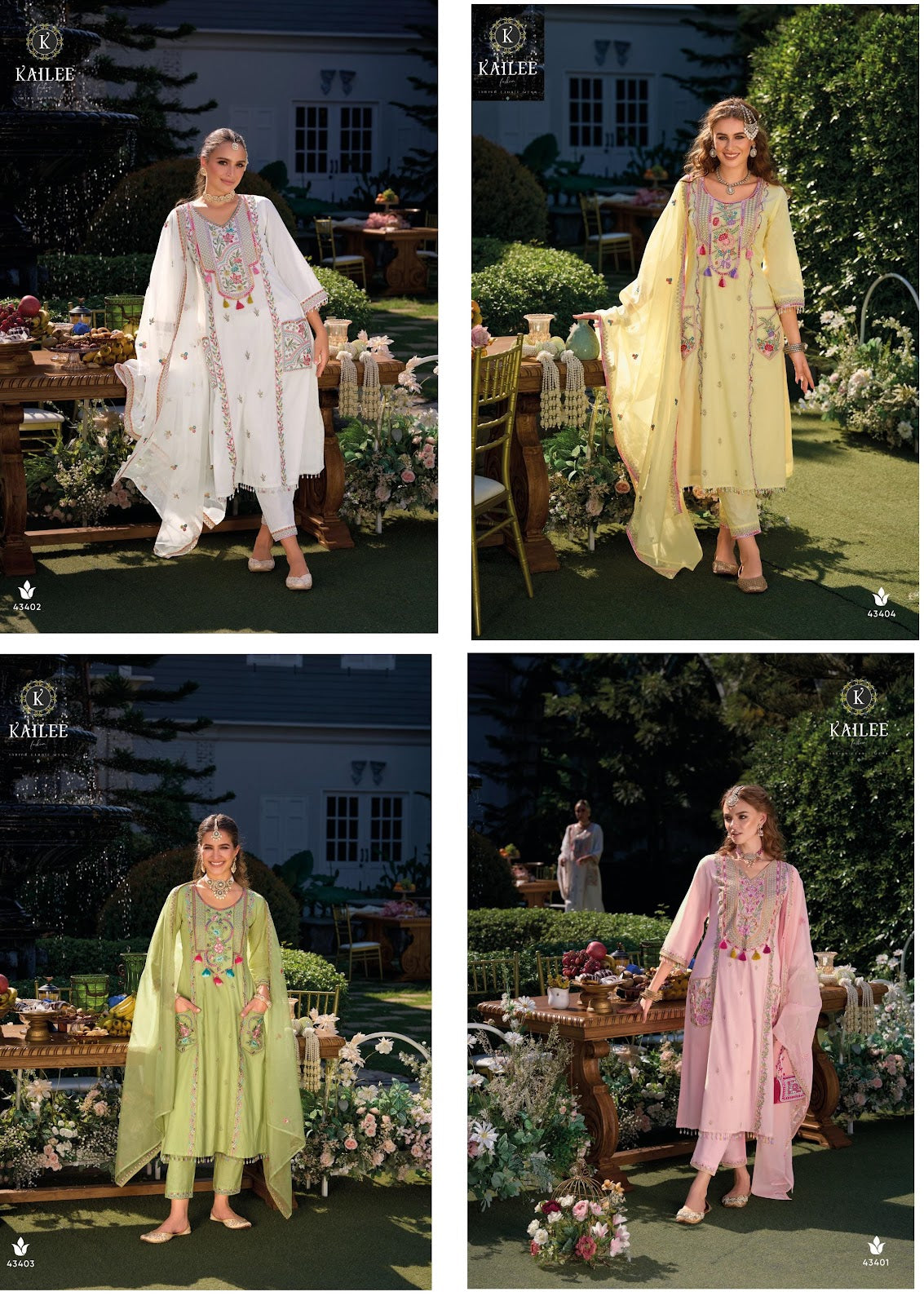Shaili Kailee Fashion Pure Cotton Pakistani Readymade Suits Exporter Gujarat