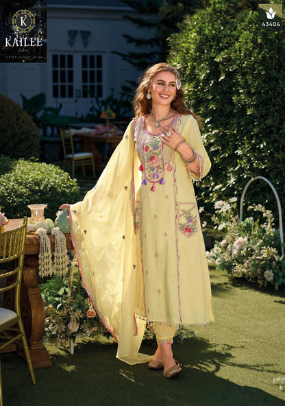 Shaili Kailee Fashion Pure Cotton Pakistani Readymade Suits Exporter Gujarat