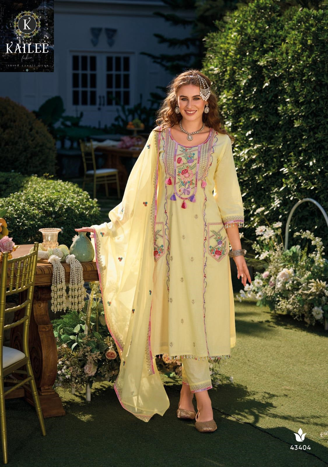 Shaili Kailee Fashion Pure Cotton Pakistani Readymade Suits Exporter Gujarat