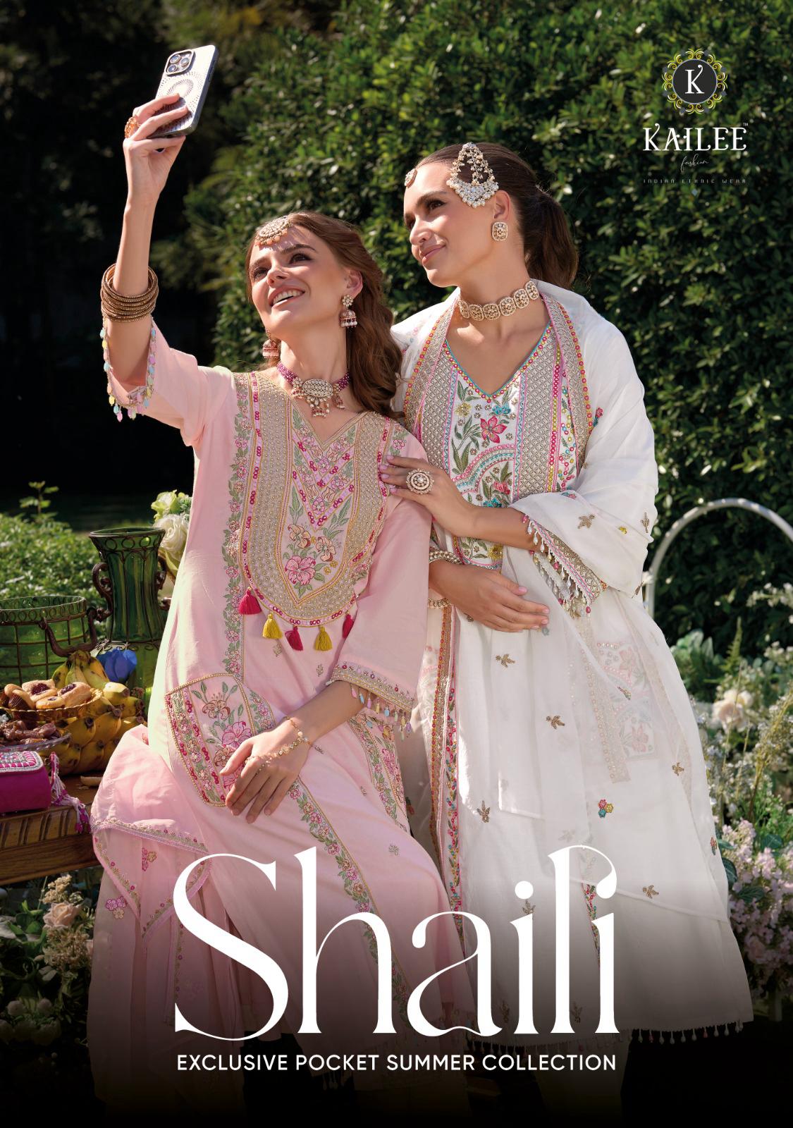 Shaili Kailee Fashion Pure Cotton Pakistani Readymade Suits Exporter Gujarat