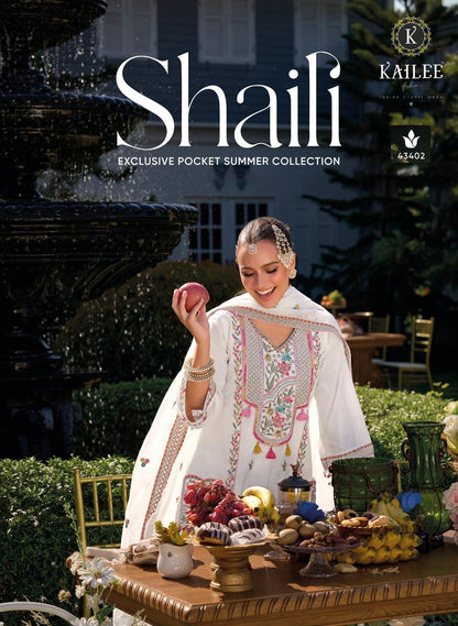 Shaili Kailee Fashion Pure Cotton Pakistani Readymade Suits Exporter Gujarat
