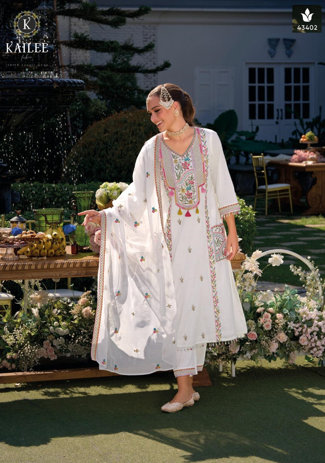 Shaili Kailee Fashion Pure Cotton Pakistani Readymade Suits Exporter Gujarat