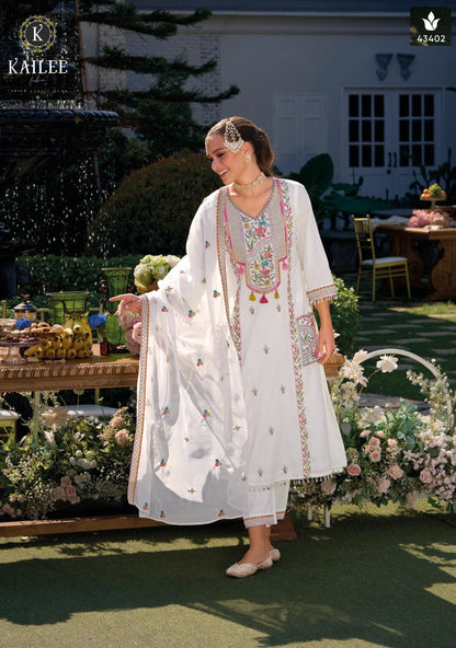 Shaili Kailee Fashion Pure Cotton Pakistani Readymade Suits Exporter Gujarat