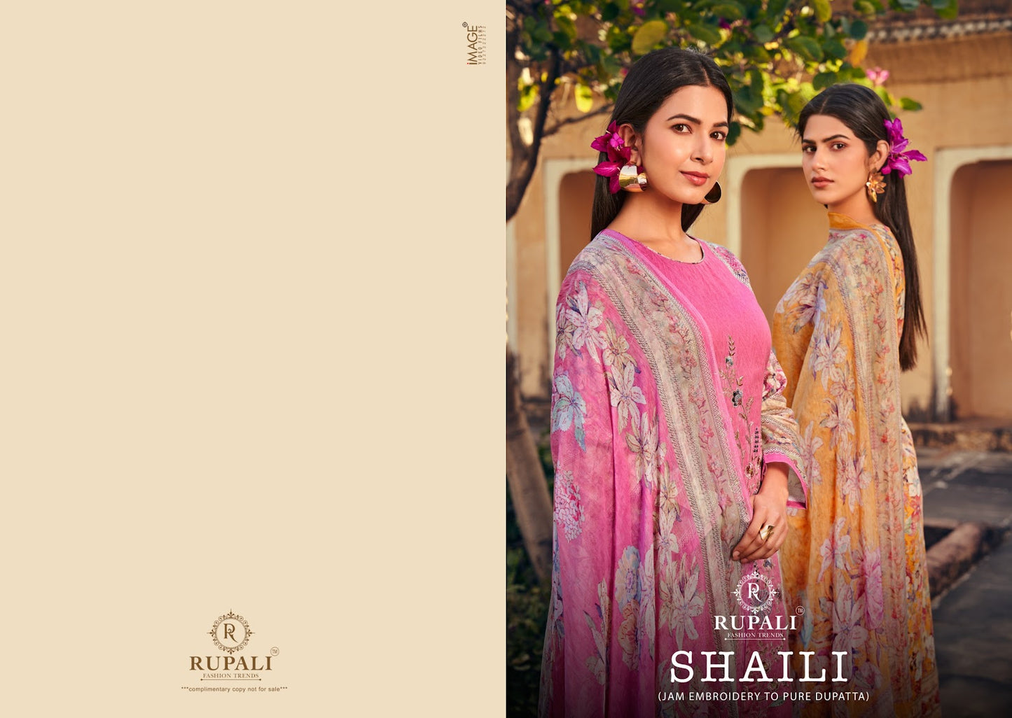 Shaili Rupali Pure Jaam Pant Style Suits Exporter Gujarat