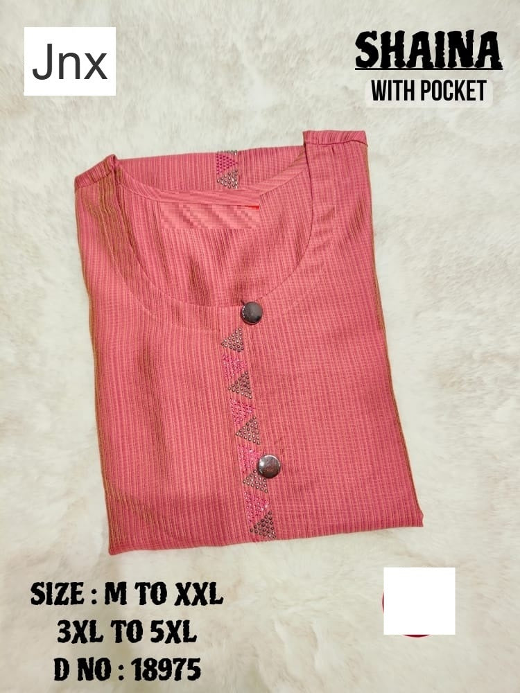 Shaina Jnx Fancy Chinar Plus Size Kurtis Wholesaler Ahmedabad