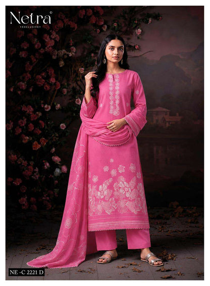 Shakira Netra Cotton Pant Style Suits Wholesale