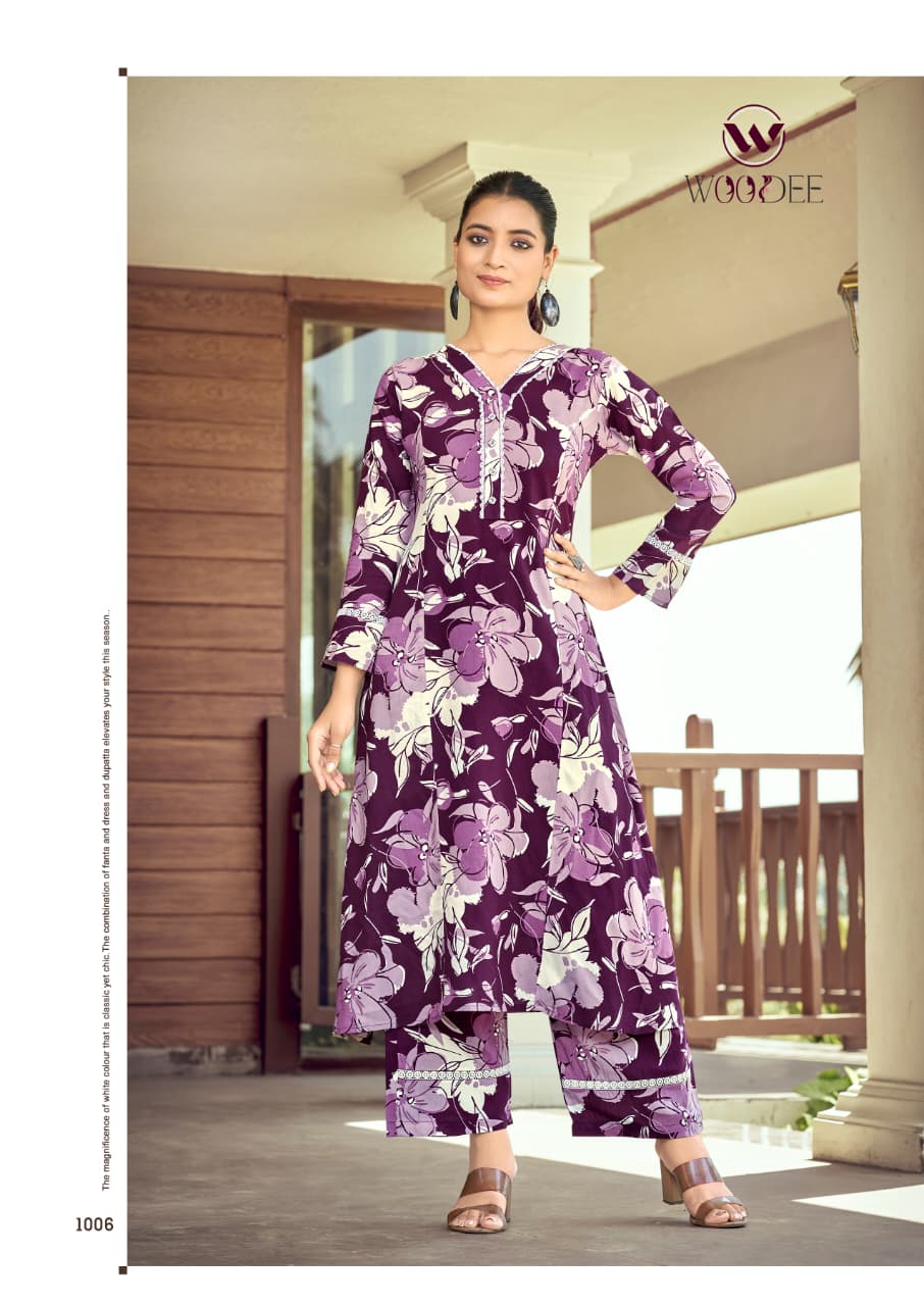 Shakira Vol 3 Woodee Reyon Co Ord Set Manufacturer